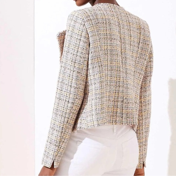 Tweed open blazer - Picture 3 of 6